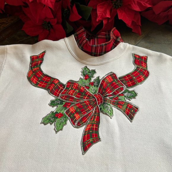 Jerzees Hand-Painted Top w/Holiday Motif NWOT - Picture 8 of 12